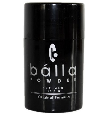 a small travel size Balla powder container