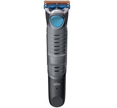 a long and slim Braun Cruzer 6 Body Shaver