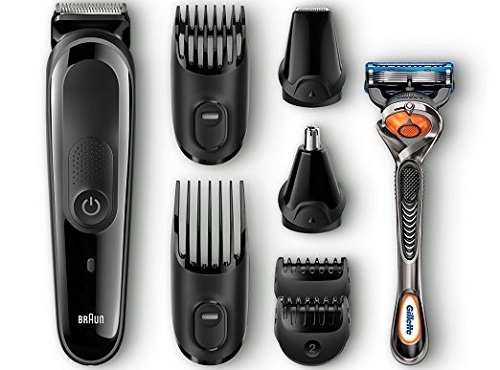 a black Braun Multi Grooming Kit MGK3060