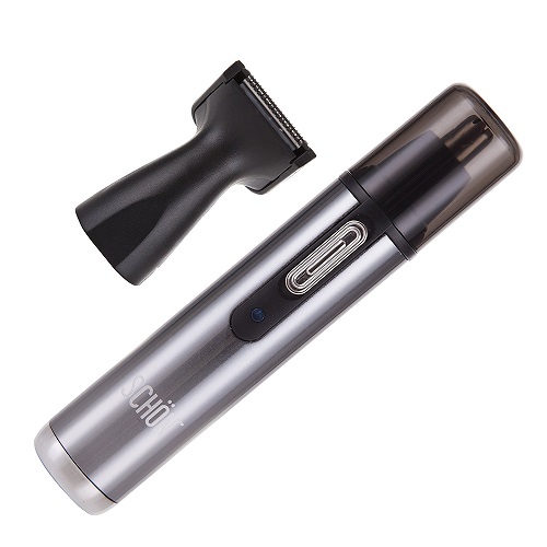 Steel Rechargeable Nose Hair Trimmer By Schön