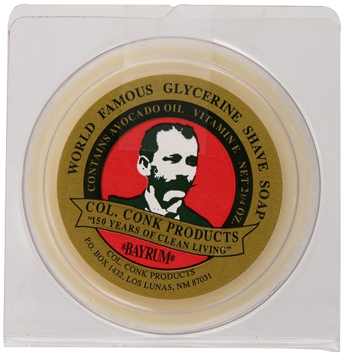 Col. Conk Worlds Famous Shaving Soap, Bay Rum